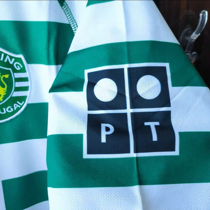 Cristiano Ronaldo #7 - Camisola retro Sporting CP 2002/03 (Home)