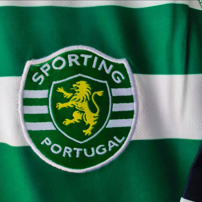 Cristiano Ronaldo #7 - Camisola retro Sporting CP 2002/03 (Home)