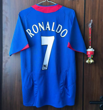 Cristiano Ronaldo #7 - Camisola retro Manchester United 2005/06 (away)