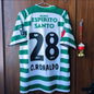 Cristiano Ronaldo #7 - Camisola retro Sporting CP 2002/03 (Home)