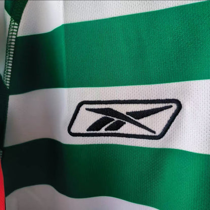 Cristiano Ronaldo #7 - Camisola retro Sporting CP 2002/03 (Home)